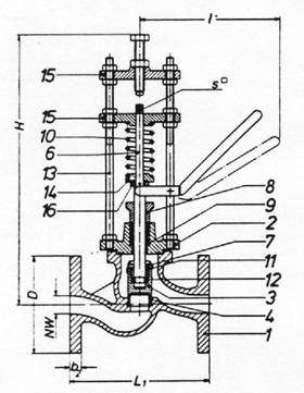 Self-closing-drain-valves, PN 40