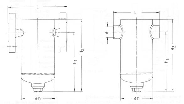 Oil- and water separator, PN 30